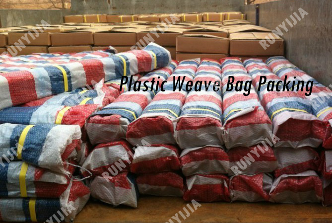 plasti weave bag packing for hanging system pvc strip